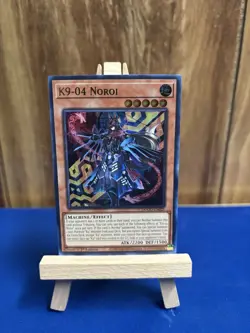Yu-Gi-Oh K9 04 Noroi DOOD-EN025 1st Edition Ultra Rare Near Mint Condition - Image 1