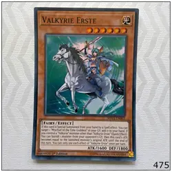 Valkyrie Erste - SHVA-EN003 - Super Rare 1st Edition Yugioh - Image 1