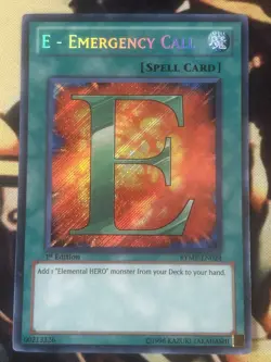Yugioh: E - Emergency Call - RYMP-EN024 - Secret Rare - 1st Edition - MP - Image 1
