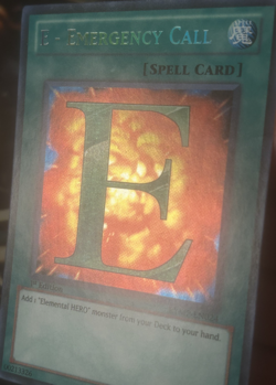 Yugioh: E - Emergency Call - RYMP-EN024 - Secret Rare - 1st Edition - MP - Image 4