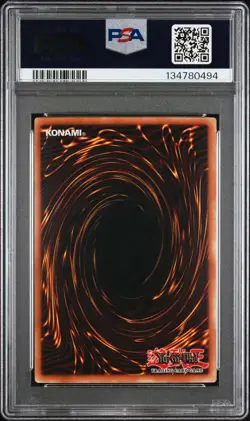 2004 YU-GI-OH! KAIBA EVOLUTION STARTER DECK #001 BLUE-EYES WHITE DRAGON PSA 7 - Image 2