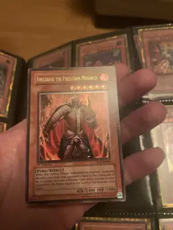 Yu-Gi-Oh! TCG Thestalos the Firestorm Monarch Ultimate Rare RDS-EN021 1st VLP/NM - Image 3