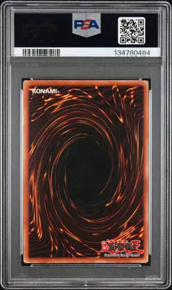 2003 YU-GI-OH! BOOSTER PACK TIN #008 BUSTER BLADER PSA 8 - Image 2