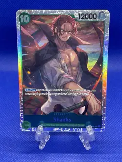 One Piece TCG Carrying On His Will - OP13-028 Shanks - Super Rare - Image 1