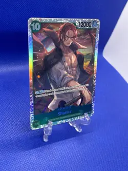 One Piece TCG Carrying On His Will - OP13-028 Shanks - Super Rare - Image 2