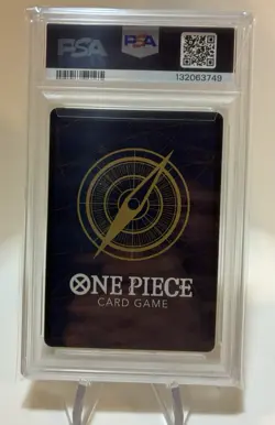 ONE PIECE OP12-LEGACY OFTHE MASTER 3RD ANNIV-GOLD MARSHALL D. TEACH PSA 10 🔥ENG - Image 4