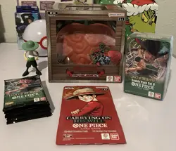 One Piece Tcg Devils Fruits Vol 3 Sleeved Booster Pack Op-12 Op-13 Lot - Image 1