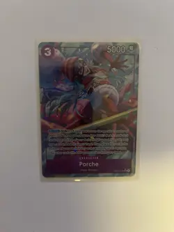 One Piece CCG Porche OP07-072 Alt Art SR 500 Years In The Future English NM - Image 1