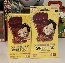 One Piece Tcg Booster box JP Op-07 Sleeved booster pack Op07 New sealed Bandai - Image 1