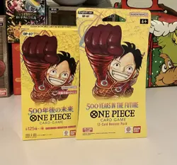 One Piece Tcg Booster box JP Op-07 Sleeved booster pack Op07 New sealed Bandai - Image 2