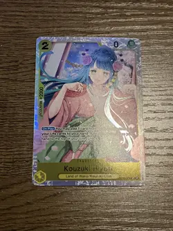 One Piece CCG Kouzuki Hiyori OP06-106 SR - Wings Of The Captain English - Image 2