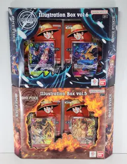 ONE PIECE Illustration Box Vol 5 And 6 Bundle Brand New SEALED PRB-02 OP-13 B - Image 1
