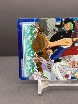 Nami ONE PIECE Carddass Hyper Battle Promo Secret Card TCG Japanese 2001 S75 [AM - Image 3