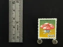 Vileplume Pokemon Stamp Card Japanese Shogakukan Nintendo Game Anime TCG B - Image 2