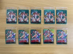 10 packs ONE PIECE Card Jewelry Bonney & Yamato L Gold Text Promo Lecafig WEEKLY - Image 1