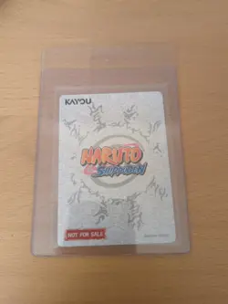 Naruto Shippuden- Naruto Uzumaki PSA Magazine Promo Card Sealed - Image 2