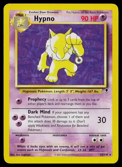Pokemon Card - Hypno Legendary Collection 25/110 Rare - Image 1