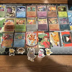 Card Lot.N’s Zorua Sealed Black Star Promo. Mega Lucario. Topps Pokemon Pikachu. - Image 1
