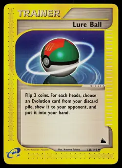 Pokemon Card - Lure Ball Skyridge 128/144 Non Holo - Image 1