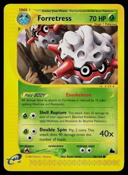 Pokemon Card - Forretress Skyridge 56/144 Non Holo - Image 1