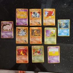 1996 Pokemon Card Japanese Pocket Monster Cards. rare. vintage. Base set - Image 1