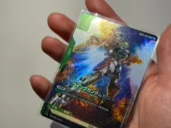 JAPANESE Wing Gundam Zero LR GD01-024 Newtype Rising Gundam Card Game NM - Image 1