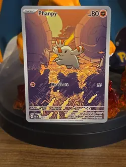 Pokemon TCG Phanpy Card Surging Sparks 205/191 Near Mint Condition - Image 2