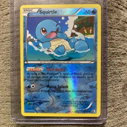 Squirtle 29/149 Reverse Holo Boundaries Crossed Pokemon Card 2012 - Image 1