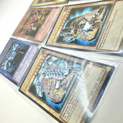 Yugioh 25th Anniv LC01 Promo Set: Slifer QCSR, God Cards, Blue-Eyes + More NM - Image 2
