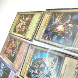 Yugioh 25th Anniv LC01 Promo Set: Slifer QCSR, God Cards, Blue-Eyes + More NM - Image 3