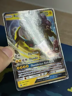 Raikou GX SM121 Promo Holo Ultra Rare Pokemon Card Sun & Moon - Image 4