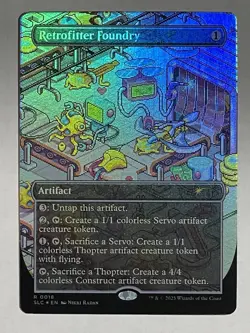 Retrofitter Foundry FOIL An Encyclopedia Of Magic Secret Lair - MTG - Image 1