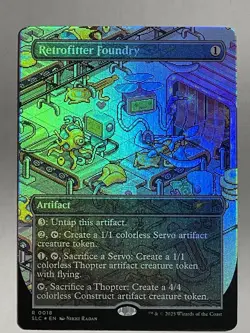 Retrofitter Foundry FOIL An Encyclopedia Of Magic Secret Lair - MTG - Image 3