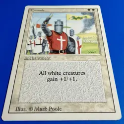 1 BANNED MTG Magic The Gathering Crusades | Revised Edition 3ED | 1994 | NM - Image 5