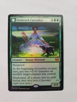 Avabruck Caretaker Hollowhenge Huntmaster Extended Art Foil MTG NM Condition - Image 1