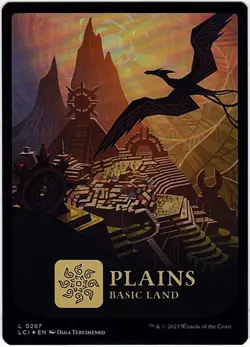 MTG The Lost Caverns of Ixalan Full Art Plains Foil (Common) - Image 2