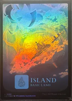 MTG The Lost Caverns of Ixalan Full Art Island Foil (Common) - Image 1