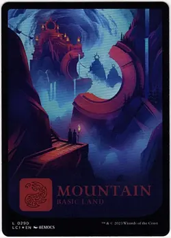 MTG The Lost Caverns of Ixalan Full Art Mountain Foil (Common) - Image 2