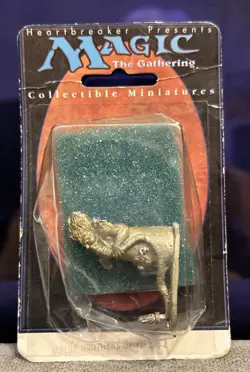 1994 Magic The Gathering Pewter Miniature Brothers Of Fire - Image 1