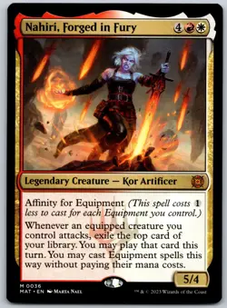 Nahiri, Forged in Fury M March of the Machine: The Aftermath 36 NM - Image 1