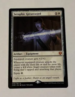 MTG Seraphic Greatsword -Commander Legends NM - Image 1