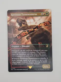 Ravenous Tyrannosaurus (Borderless) Universes Beyond: Regular - Image 1