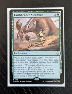 EARTHBENDER ASCENSION Rare Avatar: The Last Airbender Near Mint MTG - Image 1