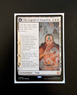 THE LEGEND OF YANGCHEN Mythic Rare Avatar: The Last Airbender Near Mint MTG - Image 1