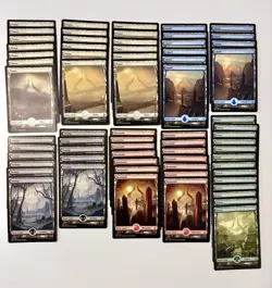 Magic The Gathering Amonkhet 67 Full Art Lands. NM - Image 1