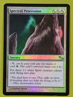 FOIL Spectral Procession x1 Shadowmoor 1x Magic the Gathering MTG - Image 1