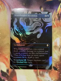 MTG Waterbender Ascension (310/447) Avatar The Last Airbender NM FOIL - Image 1