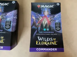 Wilds of Eldraine Commander Deck - Fae Dominion MTG Brand New Sealed x1 - Image 3