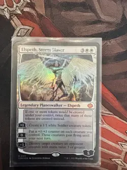 Elspeth, Storm Slayer Tarkir: Dragonstorm Foil - Image 1