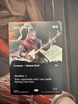 Voice of Victory (Borderless) Tarkir: Dragonstorm Regular - Image 1